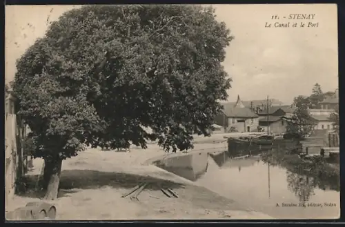 AK Stenay, Le Canal et le Port
