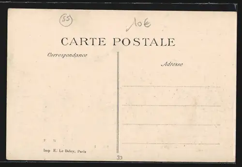AK Parois /Argonne, Vue panoramique