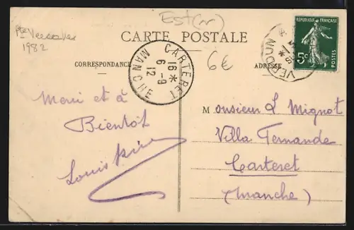 AK Vilosne /Meuse, Le Canal