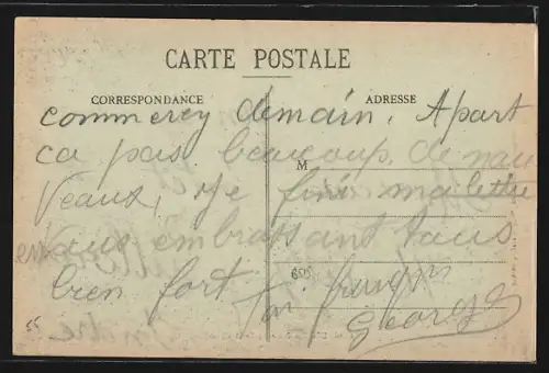 AK Commercy, Place du Fer-a-Cheval