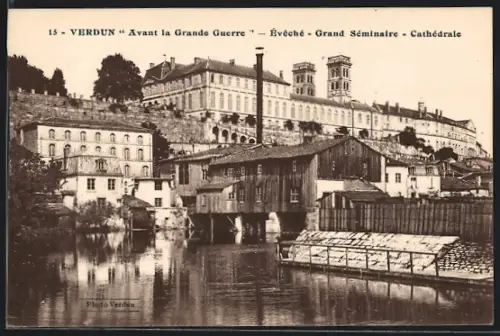 AK Verdun, Eveché, Grand Seminaire, Cathedrale