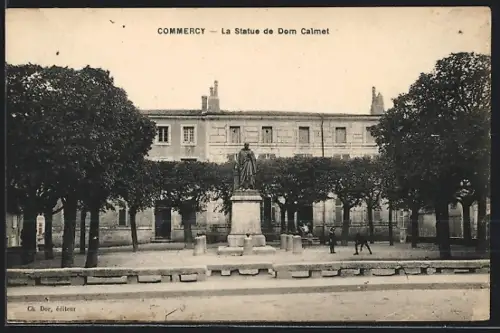 AK Commercy, La Statue de Dom Calmet