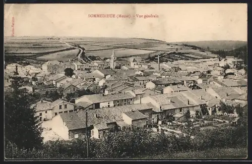 AK Sommedieue /Meuse, Vue generale