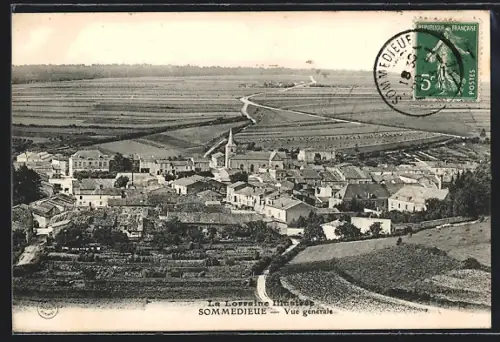 AK Sommedieue, Vue generale