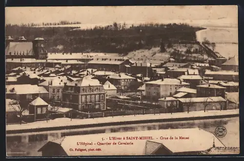 AK Saint-Mihiel, L`Hôpital, Quartier de Cavelerie