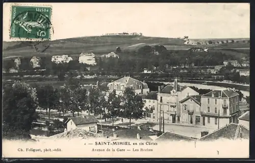 AK Saint Mihiel, Avenue de la Gare, Les Roches