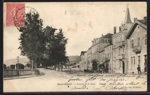 AK Saint Mihiel, Acenue de la Gare