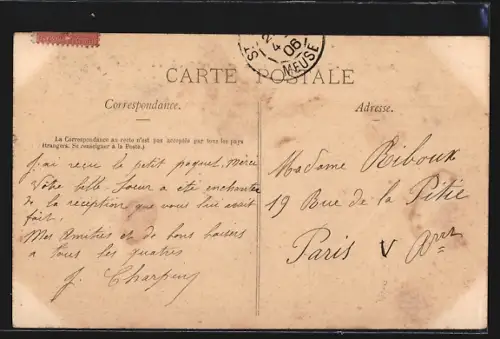 AK Saint-Mihiel, Vue d`ensemble et Quartier du 12 Casseurs à Cheval