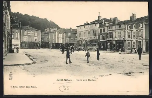 AK Saint-Mihiel, Place des Halles