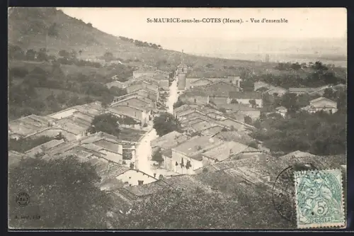 AK St. Maurice-sous-les-Cotes, Vue d`ensemble