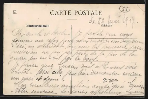 AK St. Joire, Vue d`ensemble prise de la Route de Laneuville