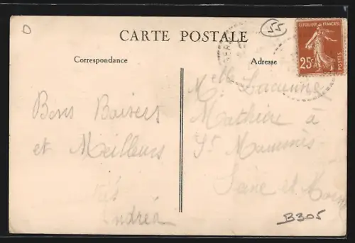 AK Saint-Germain-sur-Meuse, L`Église