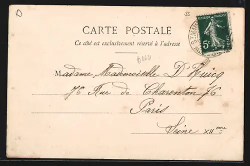 AK St-Maurice-sous-les-Coutes, Chapelle Sainte-Geneviève, Vue de face