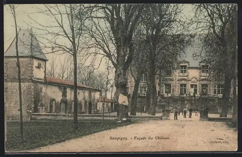 AK Sampigny, Facade du Château