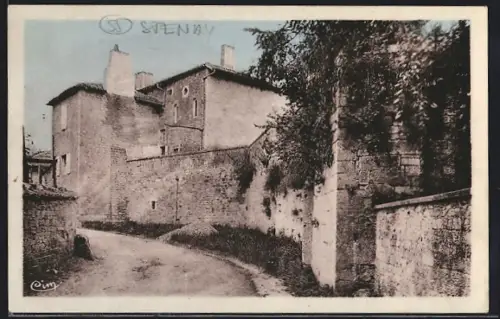 AK Stenay, Vieux remparts de la Citadelle et ancien Palais du gouverneur
