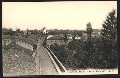 AK Gondrecourt, Rue d`Abainville