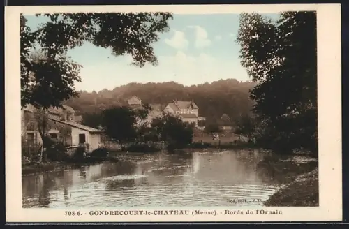 AK Gondrecourt-le-Chateau, Bords de l`Ornain