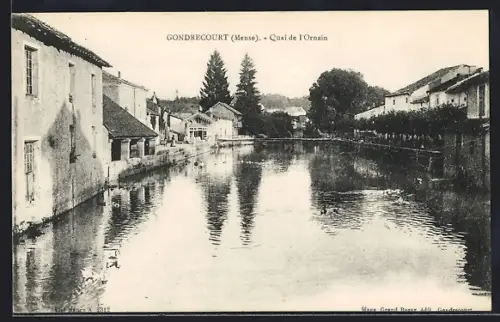 AK Gondrecourt, Quai de l'Ornain