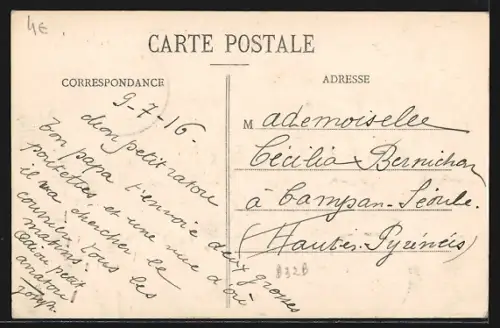 AK Fleury-sur-Aire, Le Pont sur l`Aire