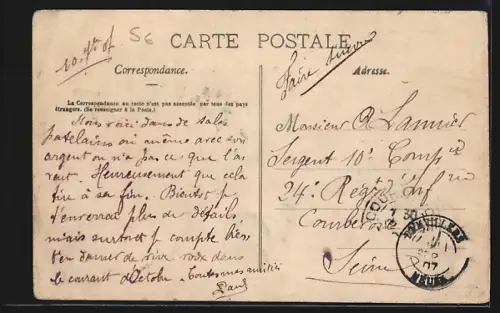 AK Dun-sur-Meuse, Déversoir Nord, VUe de La jetée du Canal