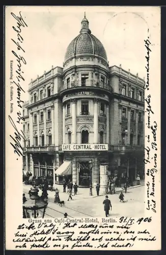 AK Berlin, Das Cafe-Central-Hotel