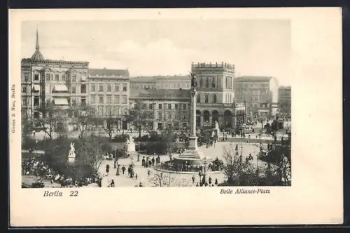 AK Berlin-Kreuzberg, Belle Alliance-Platz