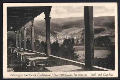 AK Buchfart, Gasthaus Waldkaffee Schlossberg
