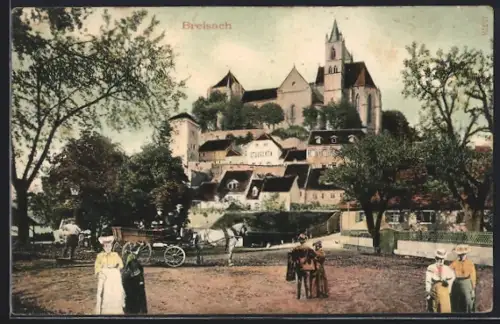 AK Breisach, Blick nach dem Schloss