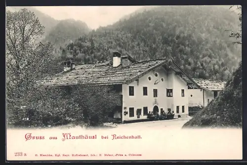 AK Schneizlreuth, Gasthaus Mauthäusl