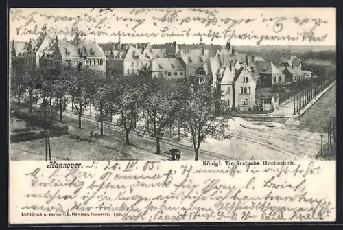 AK Hannover, Königl. Tierärztliche Hochschule