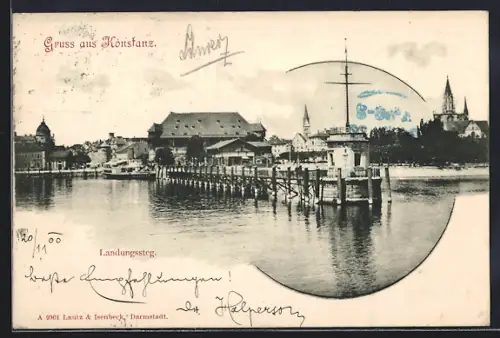 AK Konstanz, Partie am Landungssteg