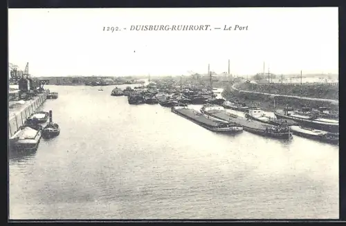 AK Duisburg-Ruhrort, Le Port