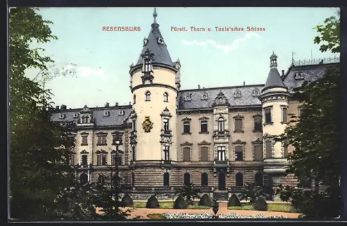AK Regensburg, Fürstl. Thurn u. Taxis`sches Schloss