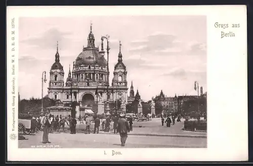 AK Berlin, Dom mit Umgebung