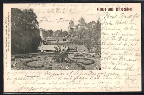 AK Düsseldorf, Floragarten