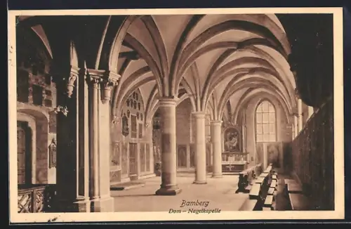 AK Bamberg, Dom, Nagelkapelle, Innenansicht