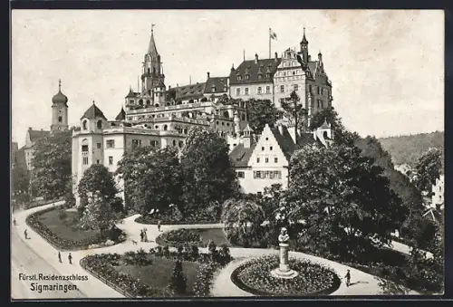 AK Sigmaringen, Fürstliches Residenzschloss