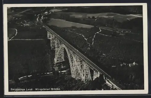 AK Müngsten /Bergisches Land, Müngstener Brücke