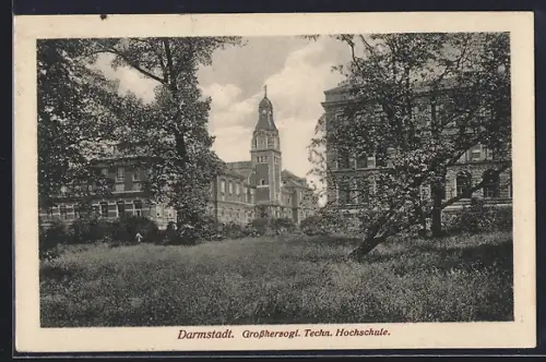 AK Darmstadt, Grossherzogl. Techn. Hochschule