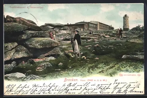 AK Brocken, Teufelskanzel und Hexenaltar
