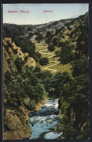 AK Bodetal /Harz, Die Schurre