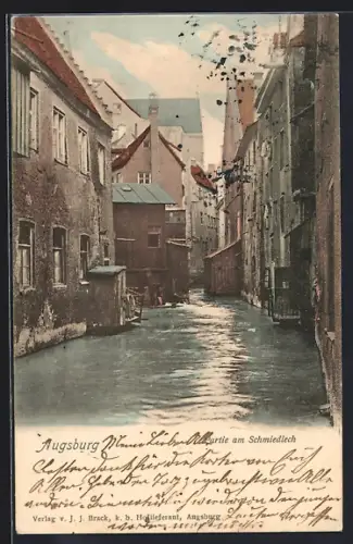 AK Augsburg, Partie am Schmiedlech