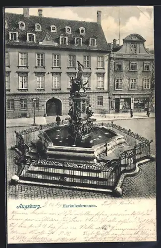 AK Augsburg, Herkulesbrunnen