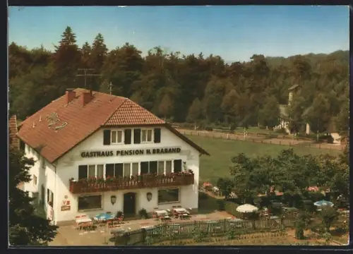 AK Johanniskreuz über Kaiserslautern, Gasthaus und Pension H. Braband