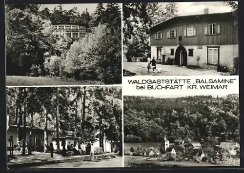AK Buchfart /Weimar, Gasthaus und Betriebsferienlager Balsamine
