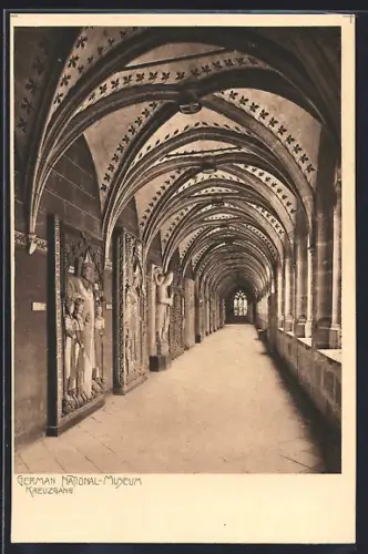AK Nürnberg, Kreuzgang im Kloster