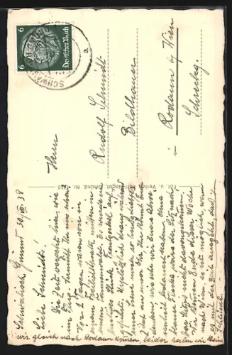 AK Schwäbisch. Gmünd, Brunnen am Glockenturm