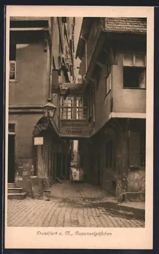 AK Alt-Frankfurt, Rapunzelgässchen