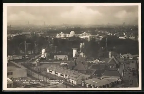 AK Antwerpen, Wereldtentoonstelling 1930, Panorama
