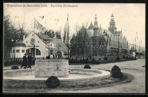 AK Bruxelles, Exposition de Bruxelles 1910, Pavillon Hollandais